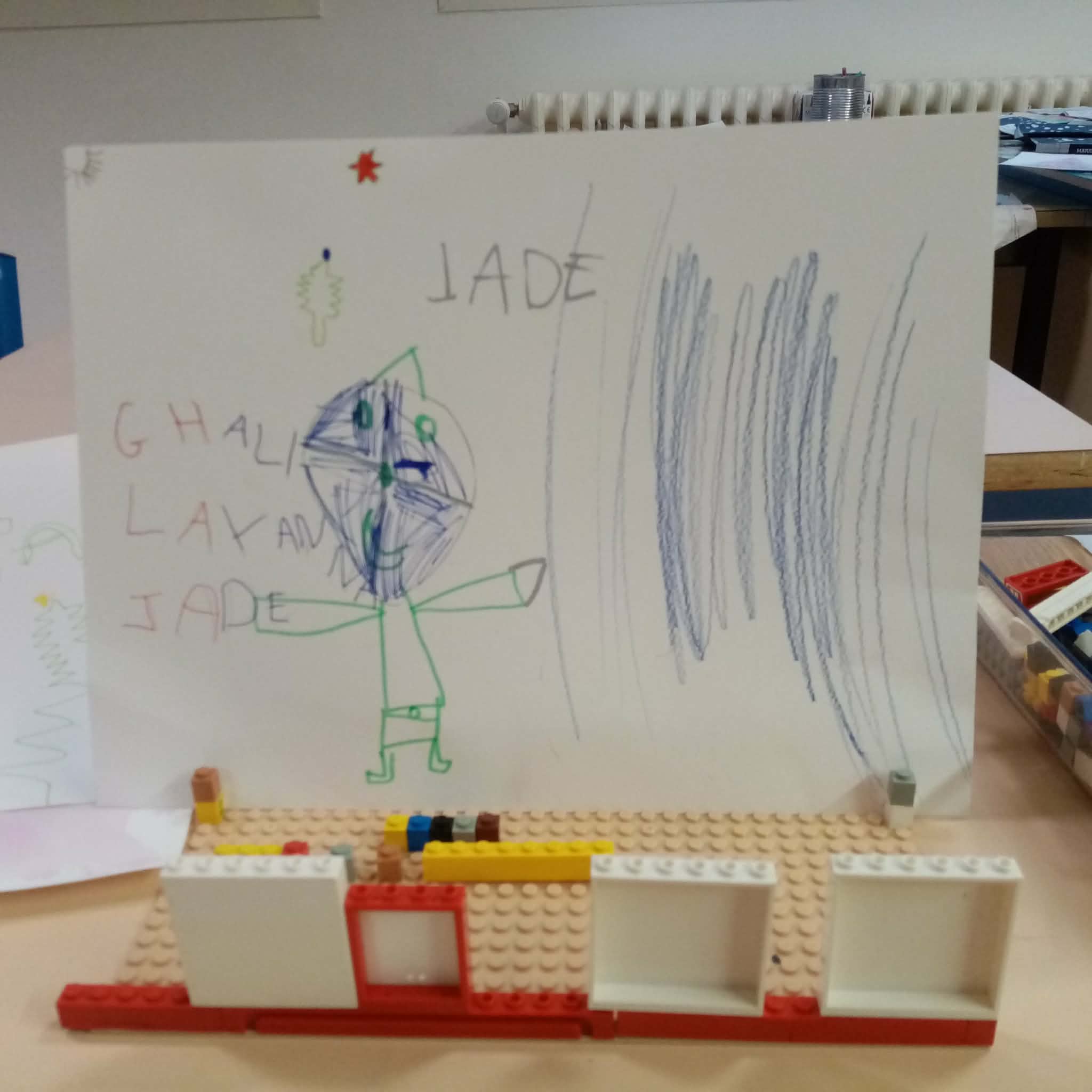 dernière séance avec les C.P  de la chattière